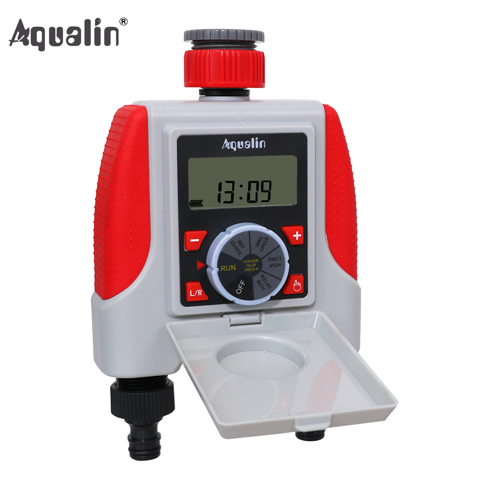 Timer Dual Outlet - Dual 2-Outlet Garden Automatic Water Timer