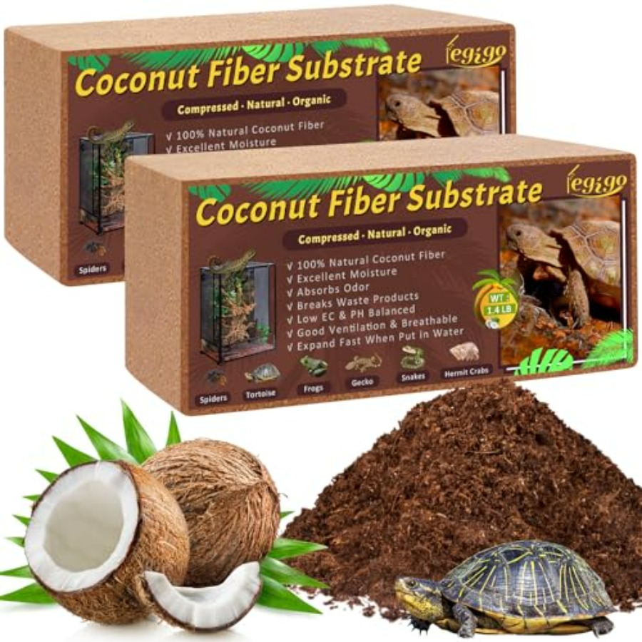 Substrate Coconut Fiber - Compressed Coconut Fiber Substrate - 100%