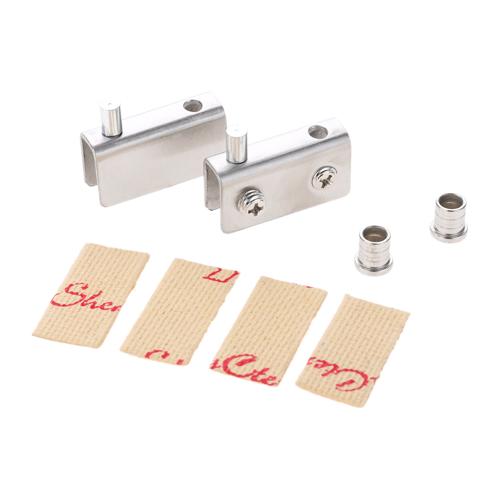 2 Pcs Glass Shelf Clamp Pivot  - Glass Door Hinge ulasan dan harga