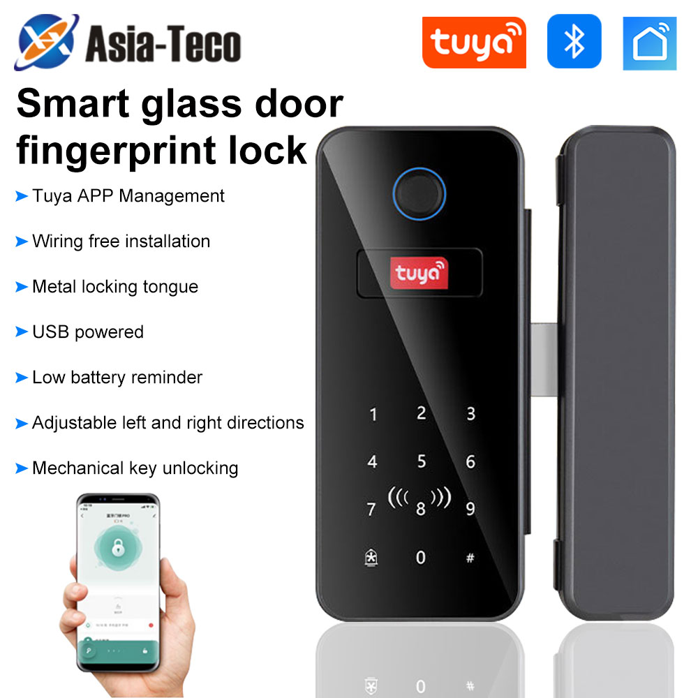 Bluetooth Electronic Glass LOC - Glass Door Hinge ulasan dan harga