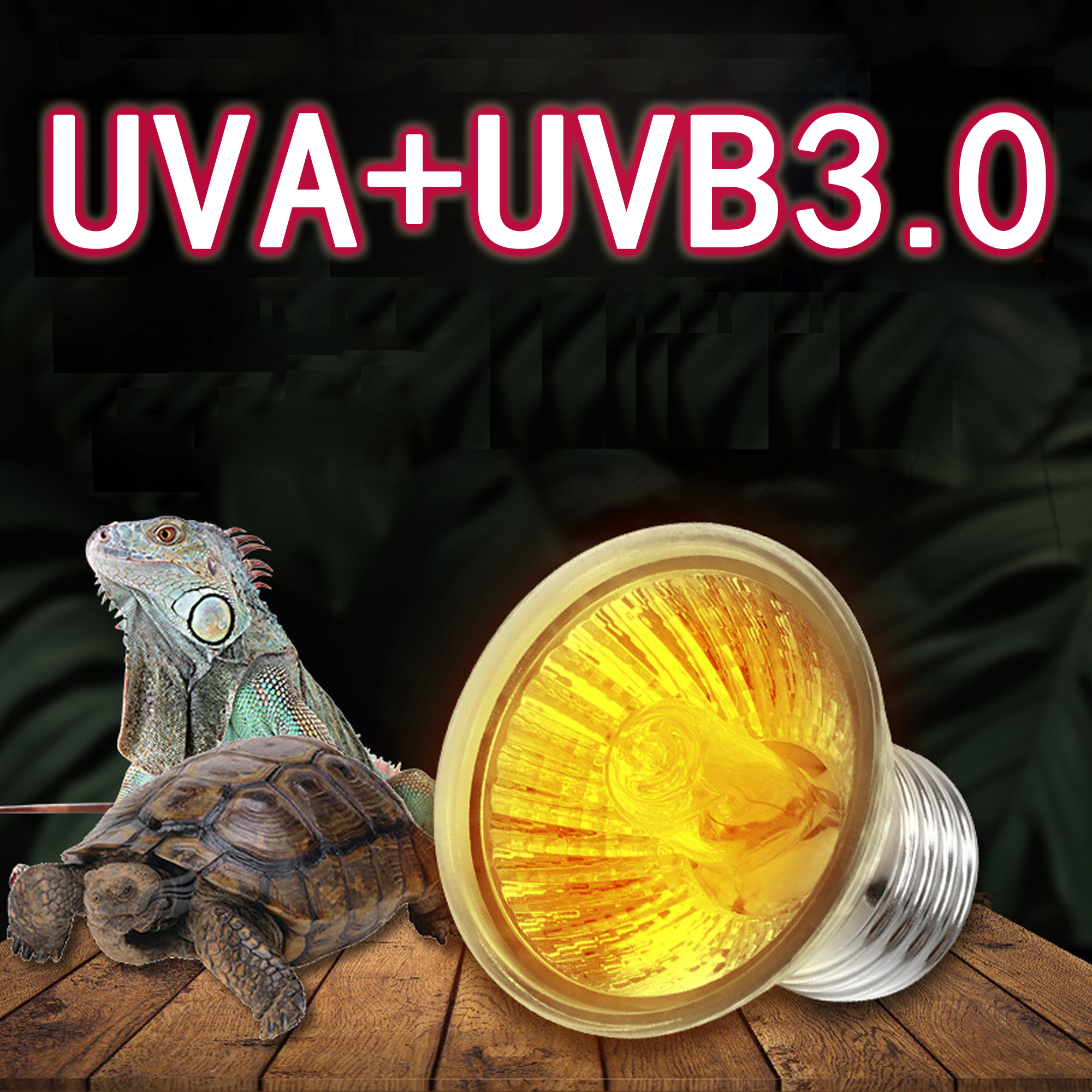 25/50/75W UVA+UVB 3.0 Reptile  - Ceramic Heat Emitter ulasan dan harga