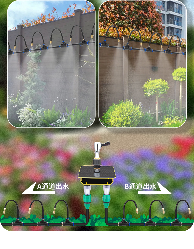 X8 Remote Solar Intelligent Wa - Timer Dual Outlet ulasan dan harga