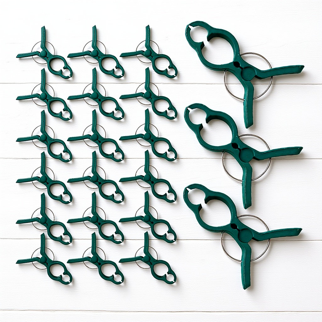 50Pcs Tomato Stem Support Clip - Vine Climbing Plastic ulasan dan harga