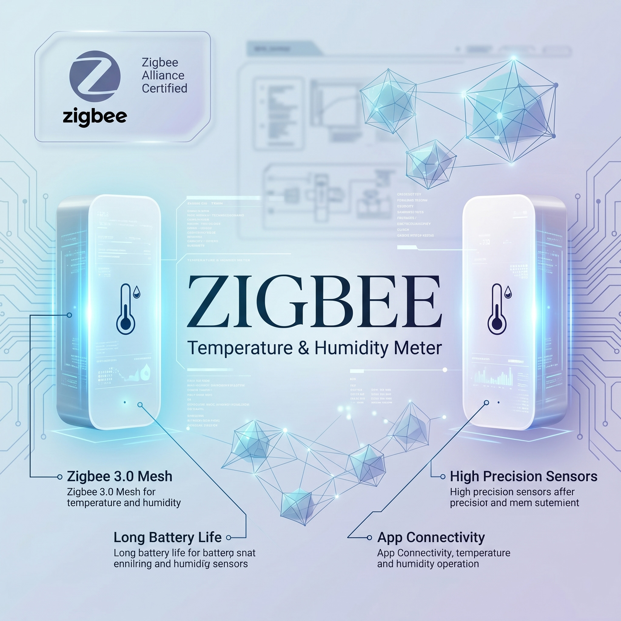 New Tuya Zigbee Smart Hygromet - Digital Hygrometer Probe ulasan dan harga