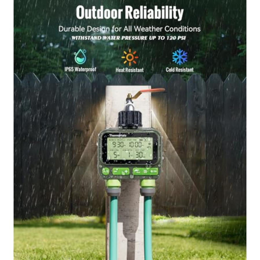 Smart Sprinkler Timer for Lawn - Timer Dual Outlet ulasan dan harga