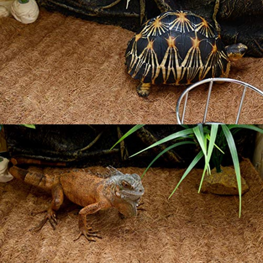 Reptile Carpet Mat 19.7x11.8in - Substrate Coconut Fiber ulasan dan harga