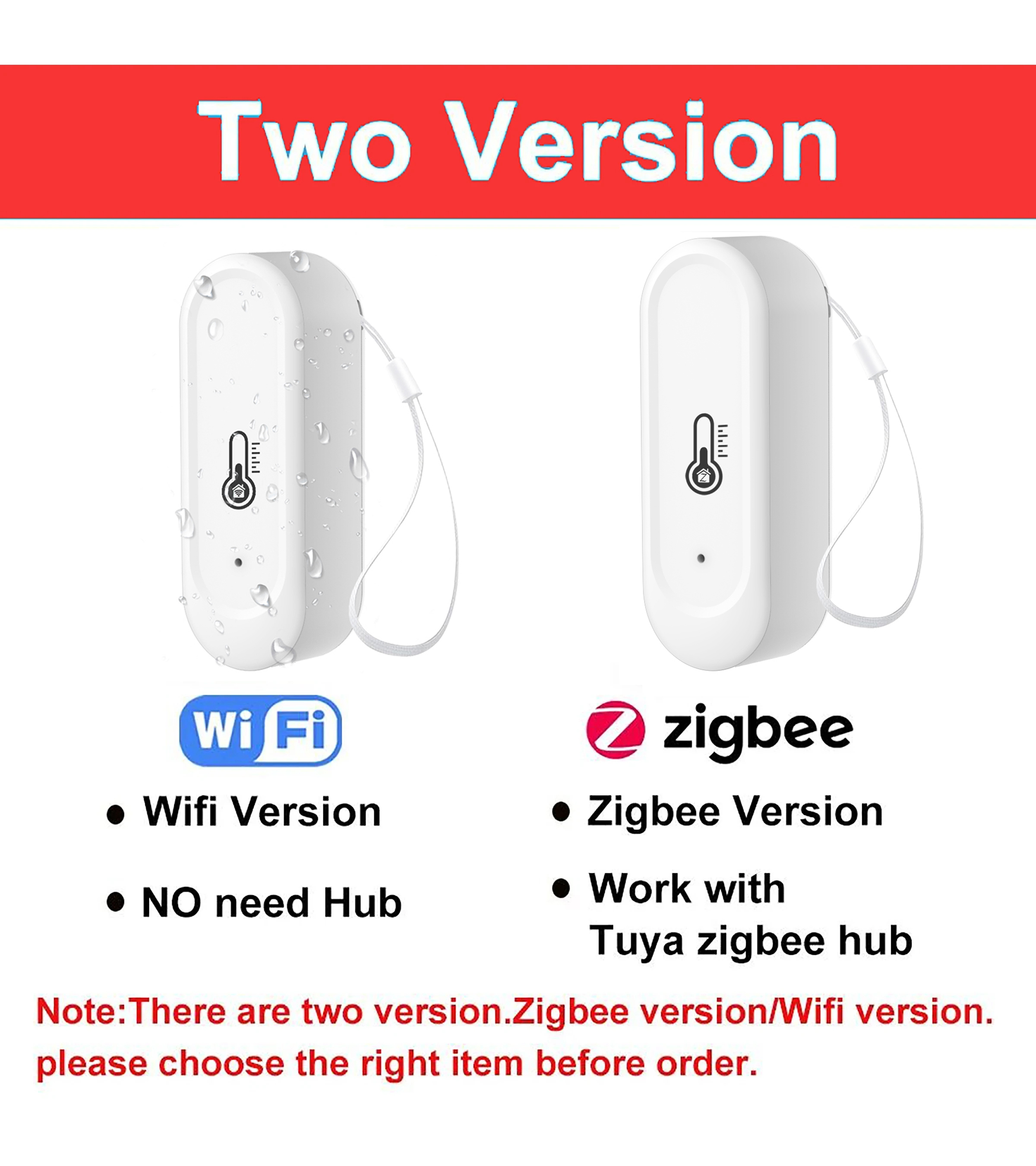 IP65 Zigbee or WiFi Temperatur - Digital Hygrometer Probe ulasan dan harga