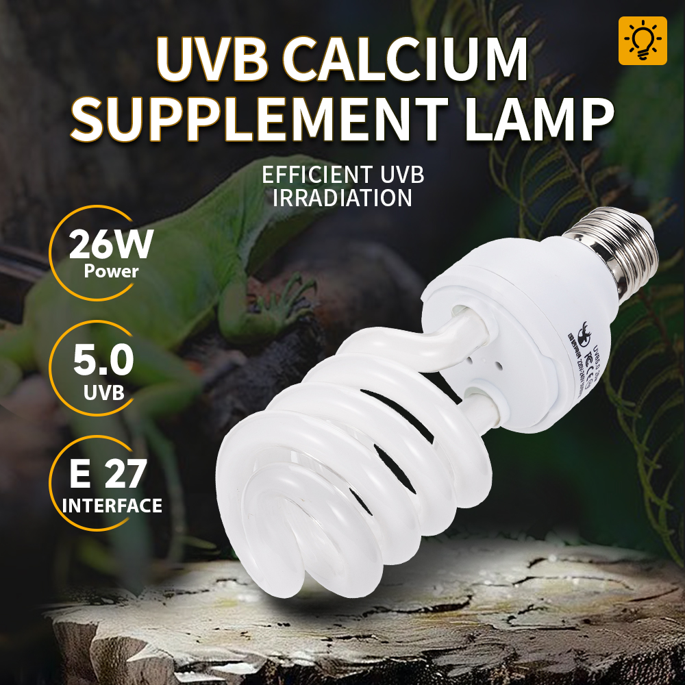 26W Pet Box Lamp Calcium Suppl - Calcium Powder Reptile ulasan dan harga