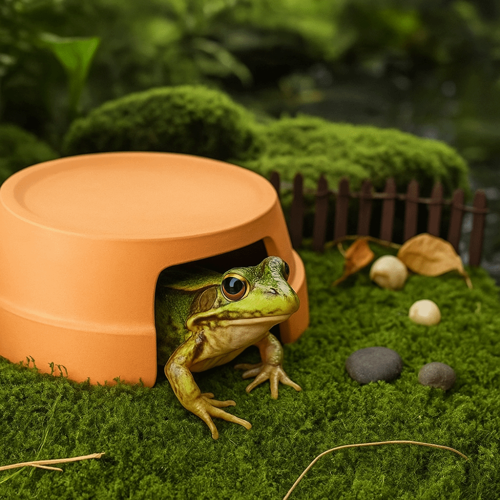 Multifunctional Ceramics Repti - Hide Cave Ceramic ulasan dan harga