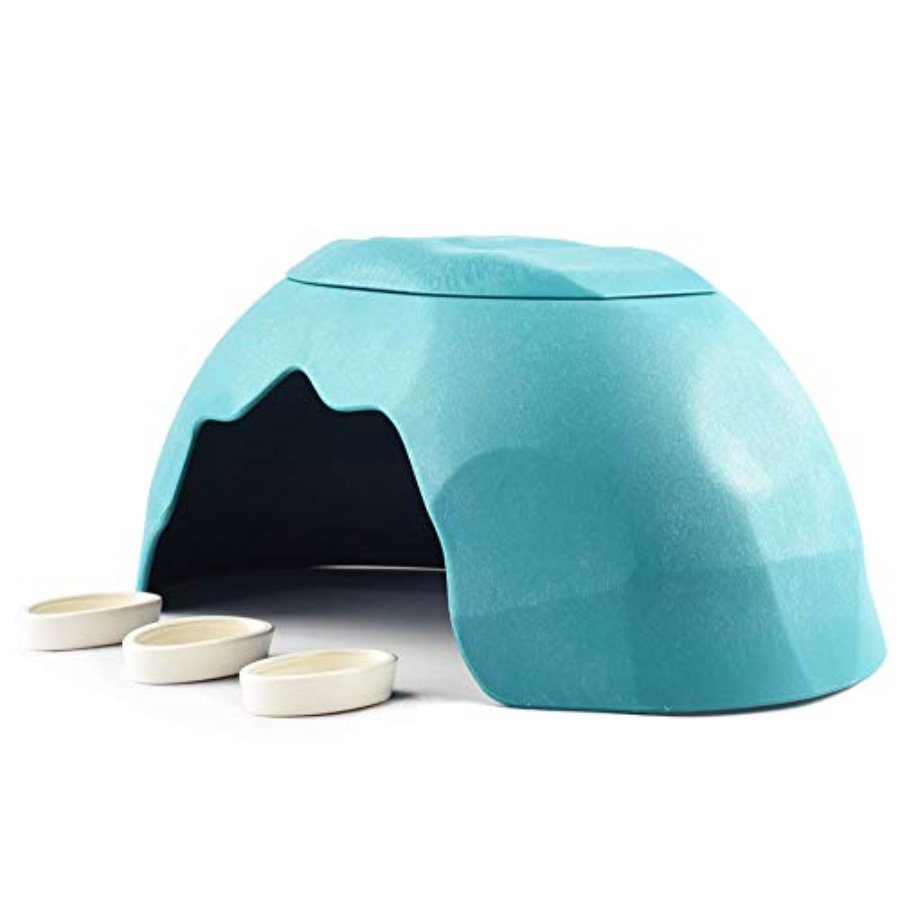 【Spot goods】Reptiles House wit - Hide Cave Ceramic ulasan dan harga