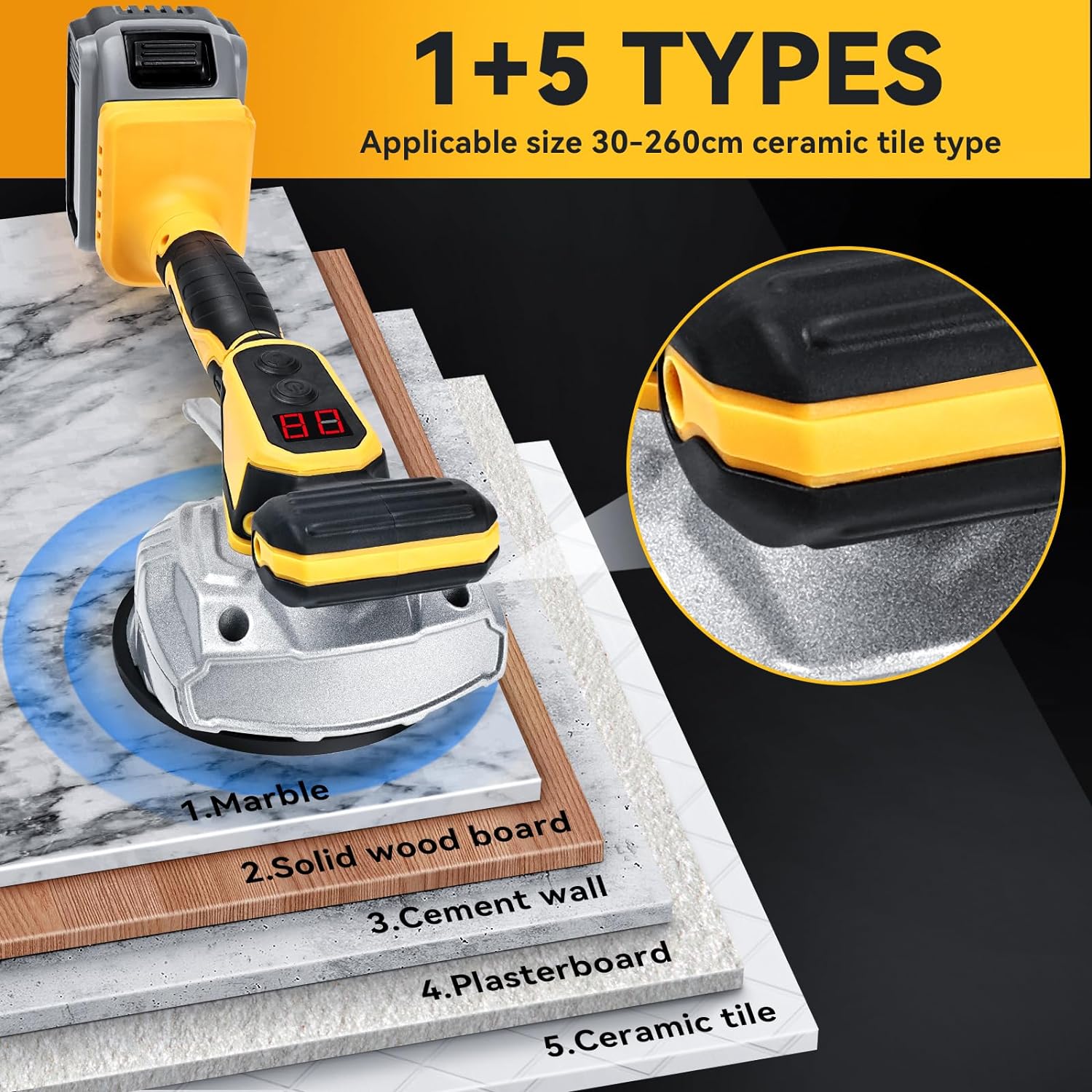Tile Vibration Leveling Machin - Ceramic Tile Floor ulasan dan harga