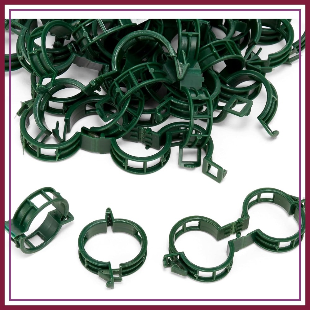 100 Pcs Plant Support Clips fo - Vine Climbing Plastic ulasan dan harga