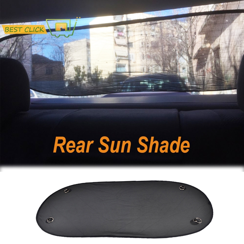 1pc Car Rear Window Sun Shades - Screen Top Mesh ulasan dan harga