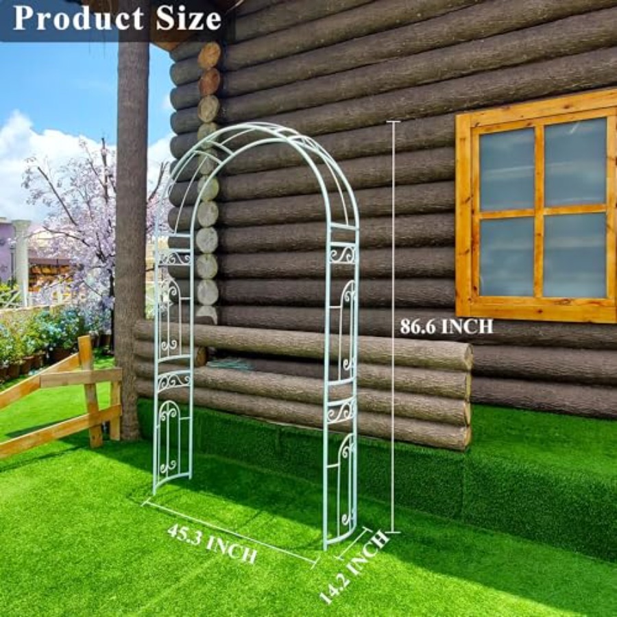 White metal wedding arch for g - Vine Climbing Plastic ulasan dan harga