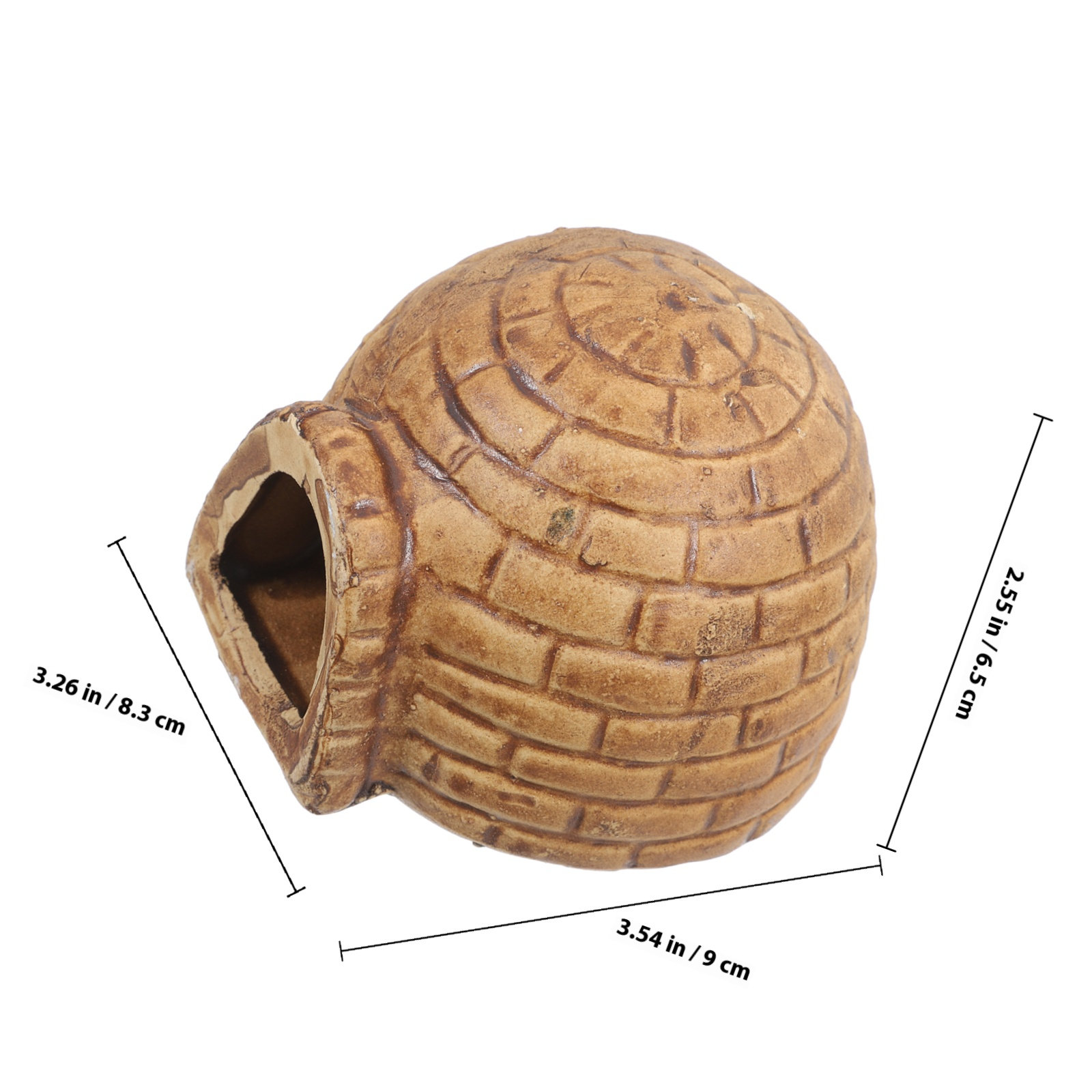 Ceramic Pleco Caves for Aquari - Hide Cave Ceramic ulasan dan harga