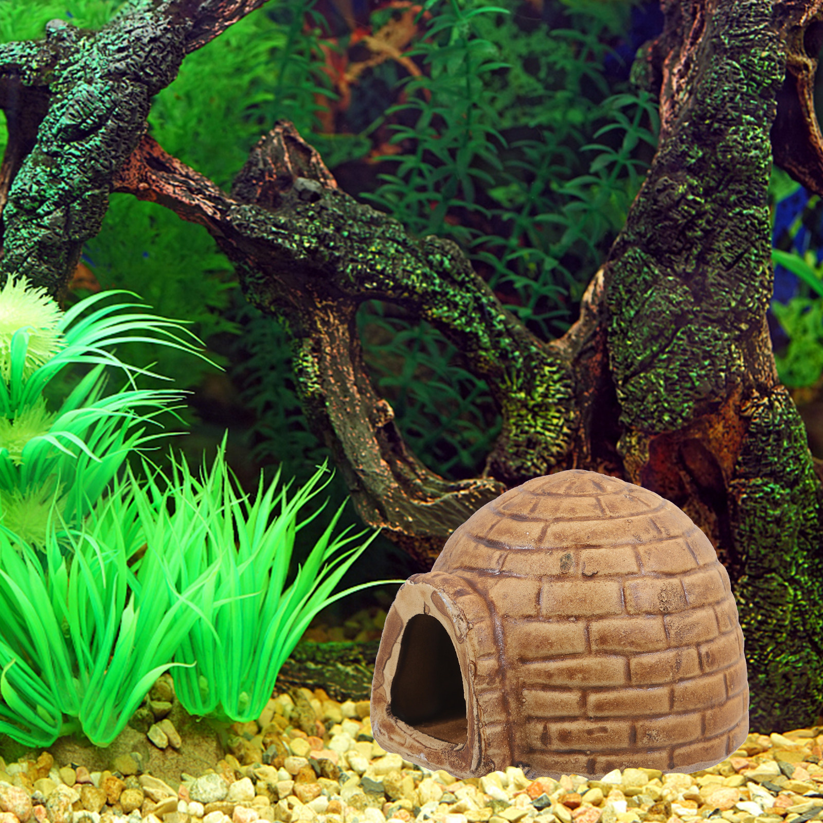 Ceramic Pleco Caves for Aquari - Hide Cave Ceramic ulasan dan harga