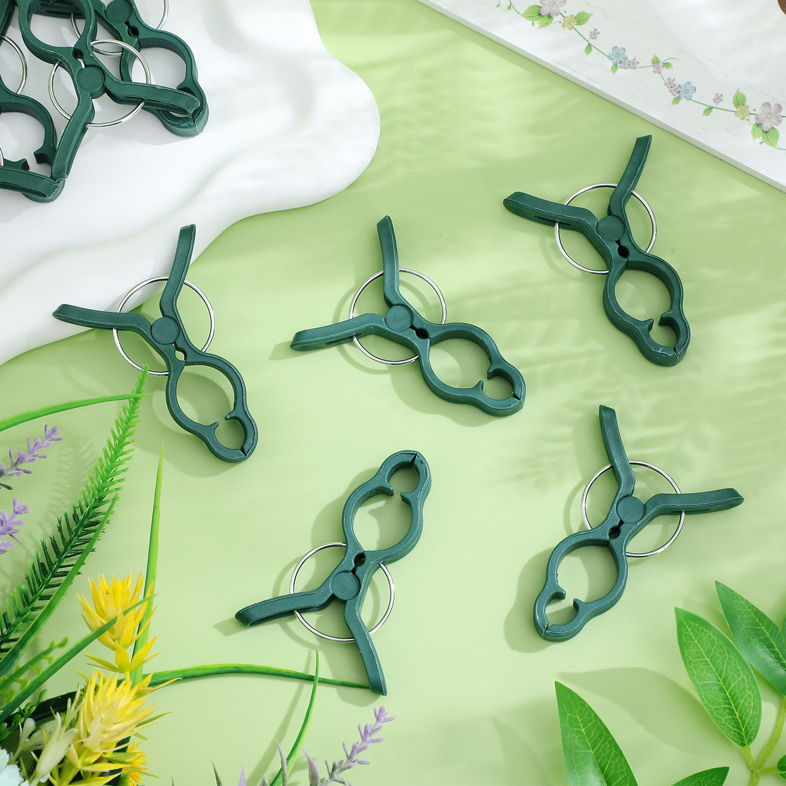50Pcs Plastic Garden Plant Cli - Vine Climbing Plastic ulasan dan harga
