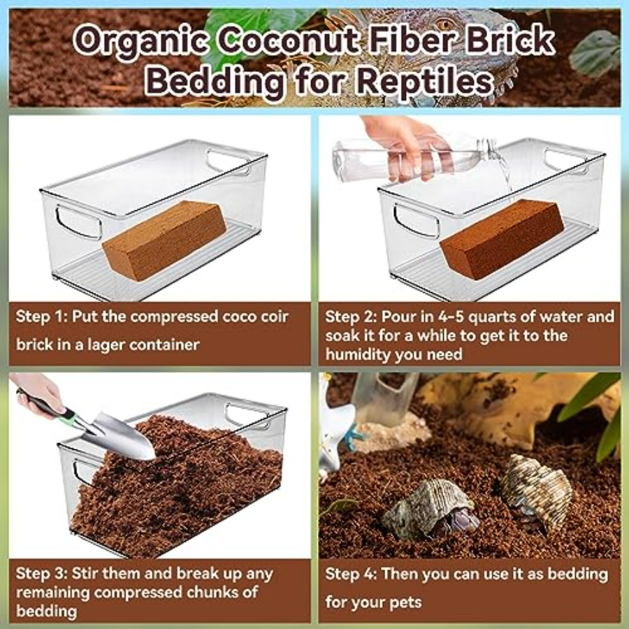 Compressed Coconut Fiber Subst - Substrate Coconut Fiber ulasan dan harga