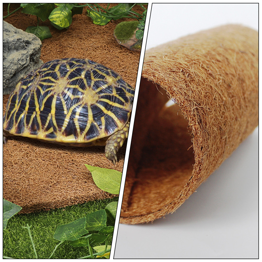 Reptile Terrarium Carpet Natur - Substrate Coconut Fiber ulasan dan harga